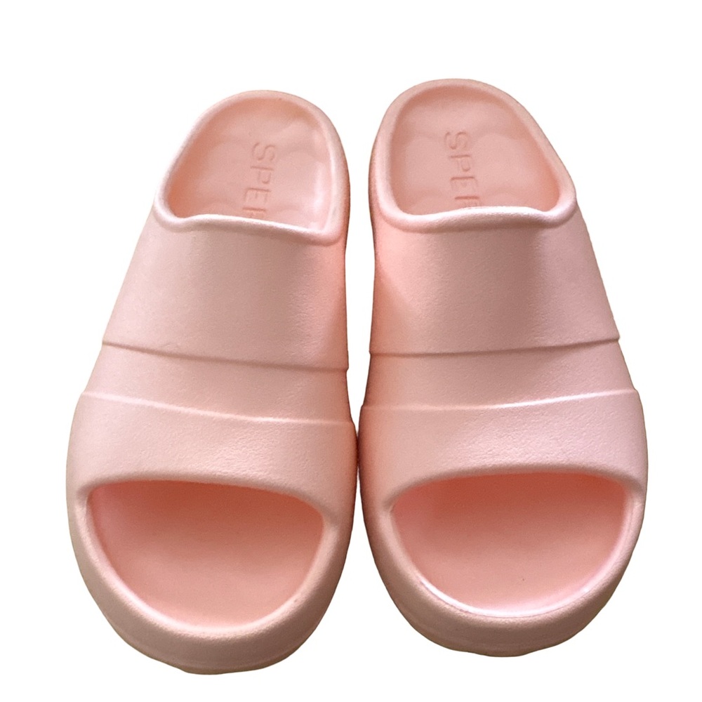 Sperry Peach Slide Sandals - size 6